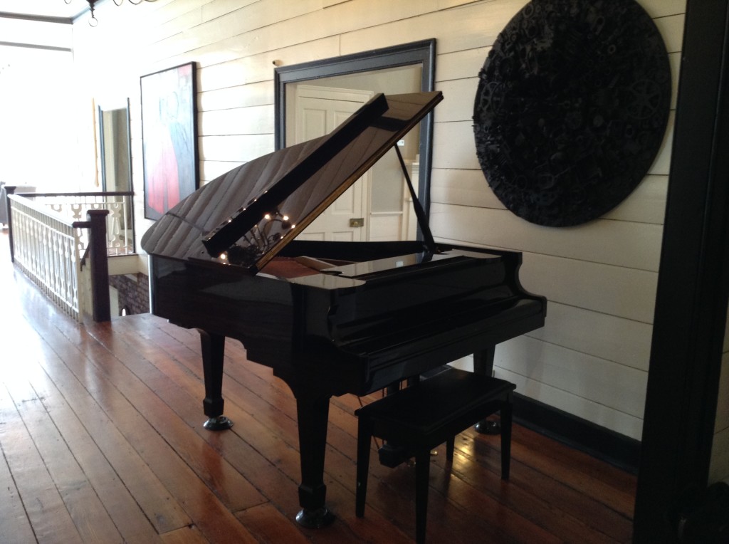 Beautiful live piano music for wedding ceremony and cocktail hour at Piedmont Gardens and Estates in Allanta